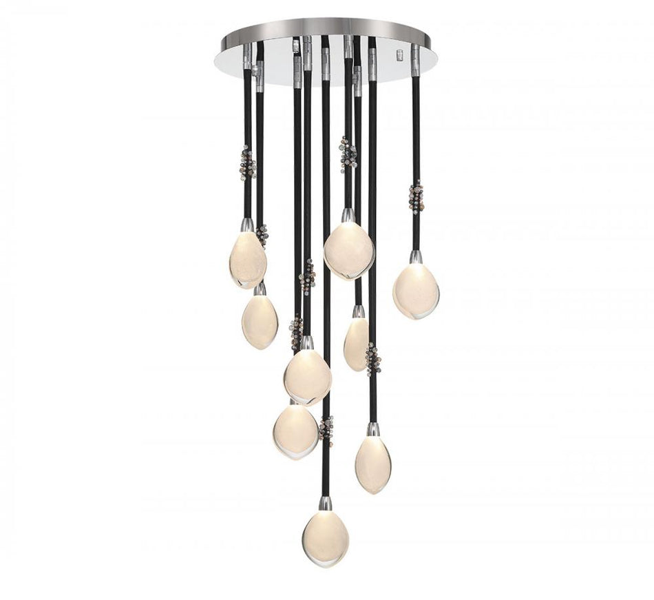 9 Light Chandelier from the Bellissima Collection