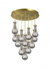 Contemporary Multi Light Pendant from the Owego Collection
