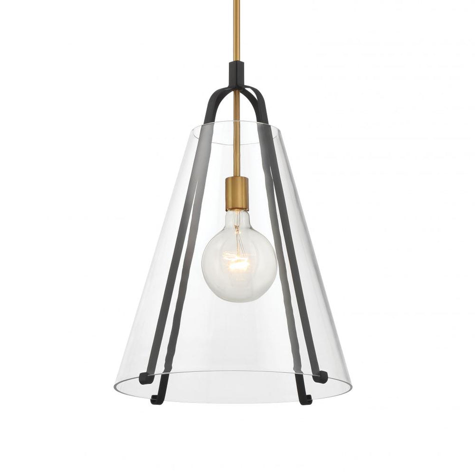 Transitional Down Pendant from the Paxos Collection