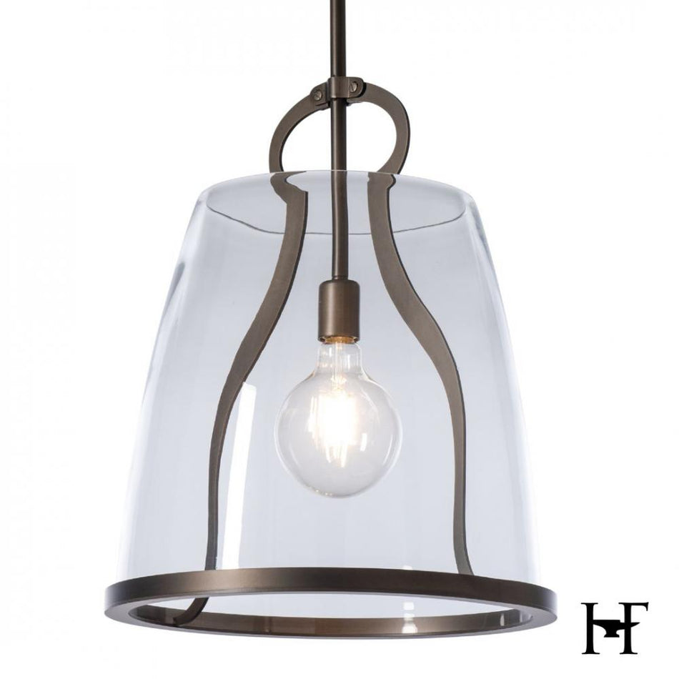 Contemporary Down Pendant from the Caliper Collection