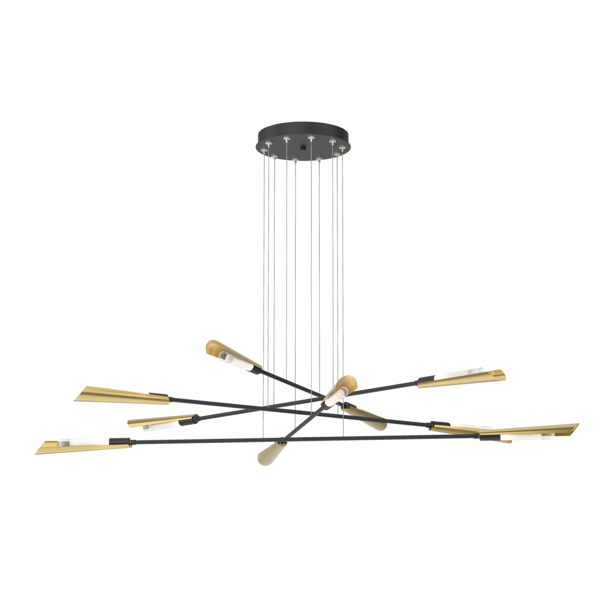 Flight 10-Light Pendant 131412-SKT-STND-10-86-WC0822
