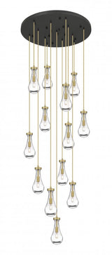 Multi Light Pendant from the Owego Collection
