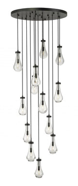 Multi Light Pendant from the Owego Collection