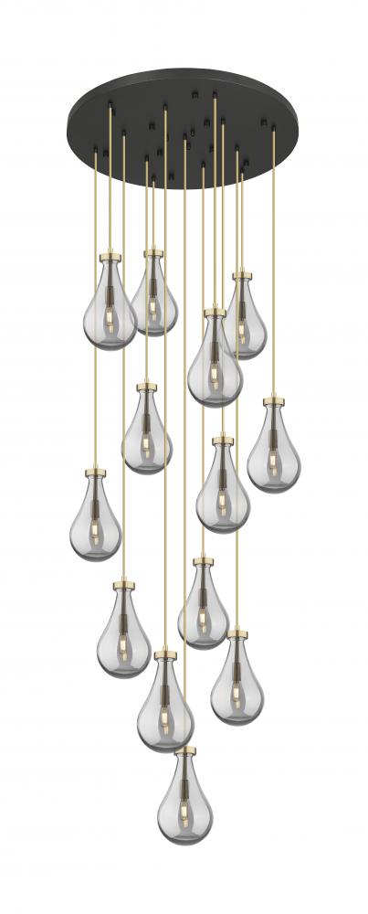 Multi Light Pendant from the Owego Collection