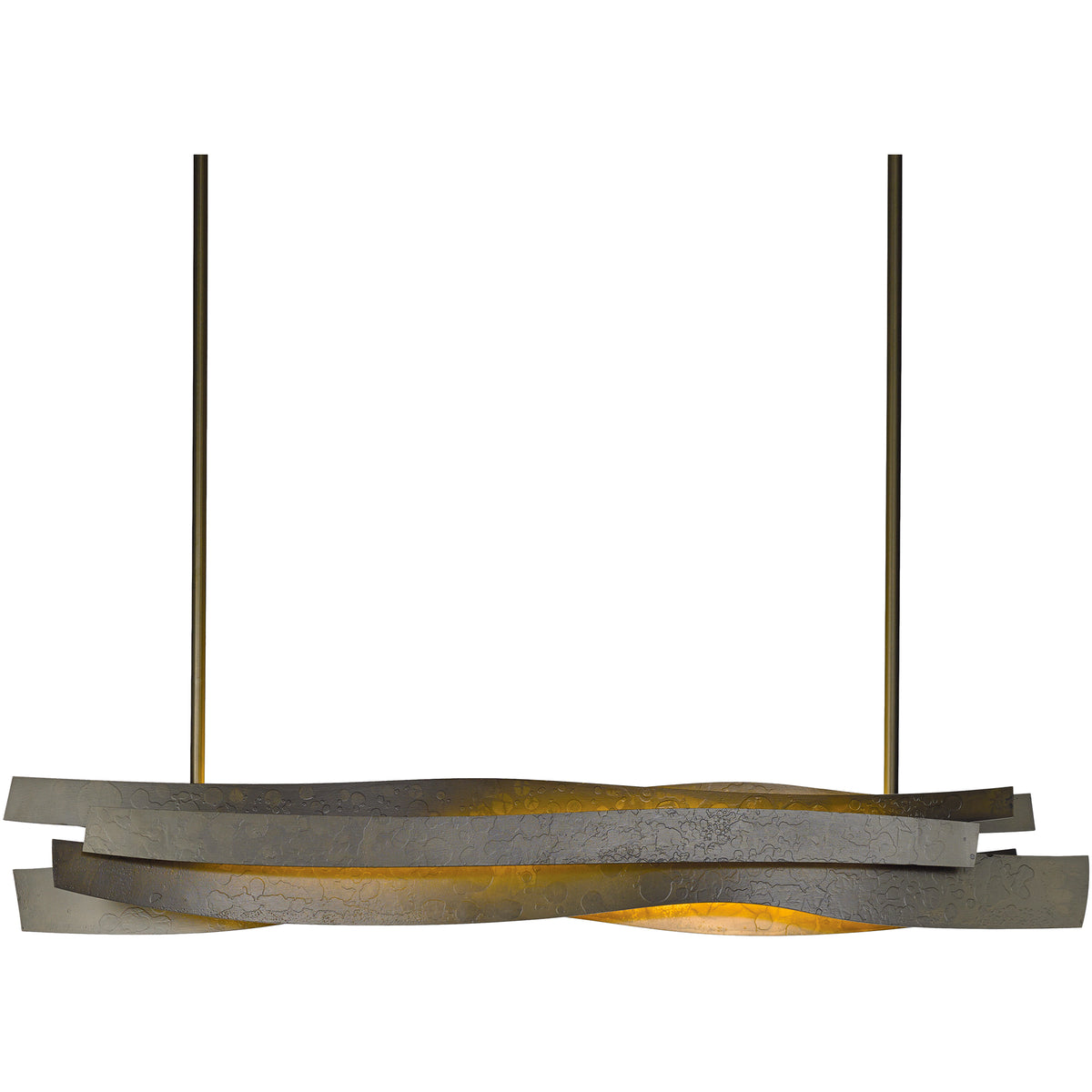 Contemporary Linear Pendant from the Landscape Collection