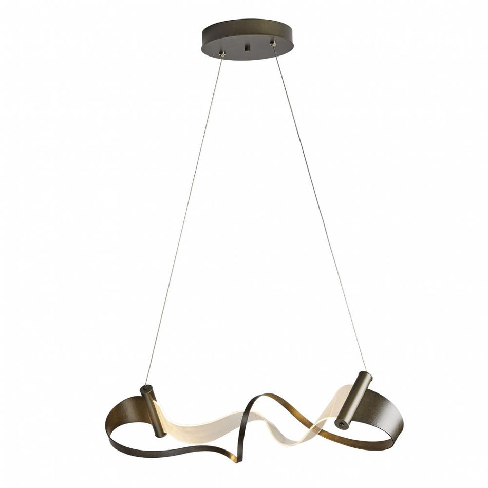 Contemporary Down Pendant from the Zephyr Collection
