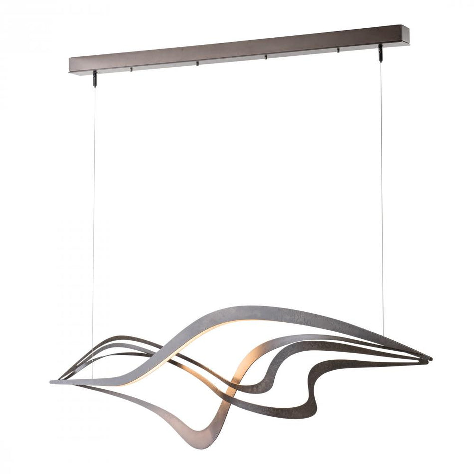 Contemporary Down Pendant from the Crossing Waves Collection