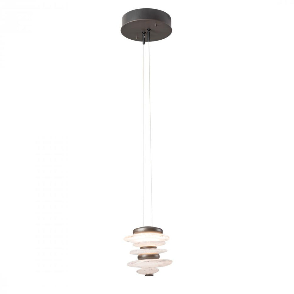 Contemporary Down Mini Pendant from the Cairn Collection