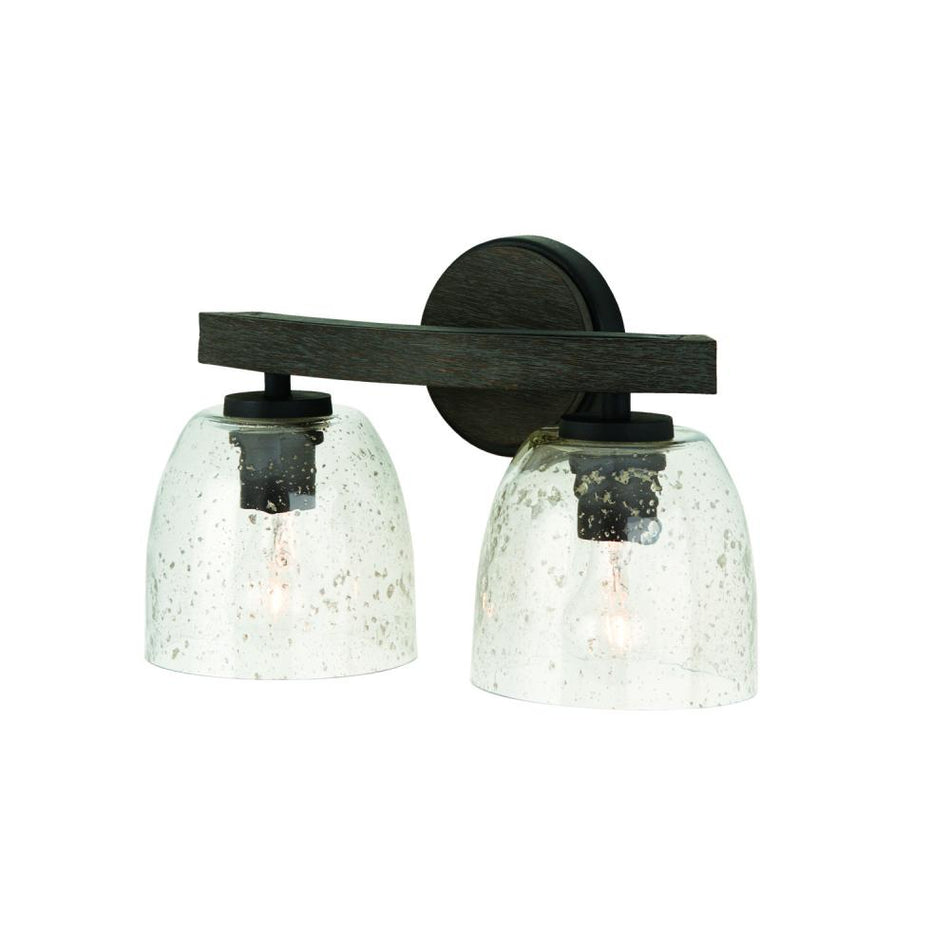 Transitional Vanity Light from the Clive Collection