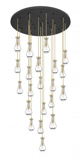Multi Light Pendant from the Owego Collection