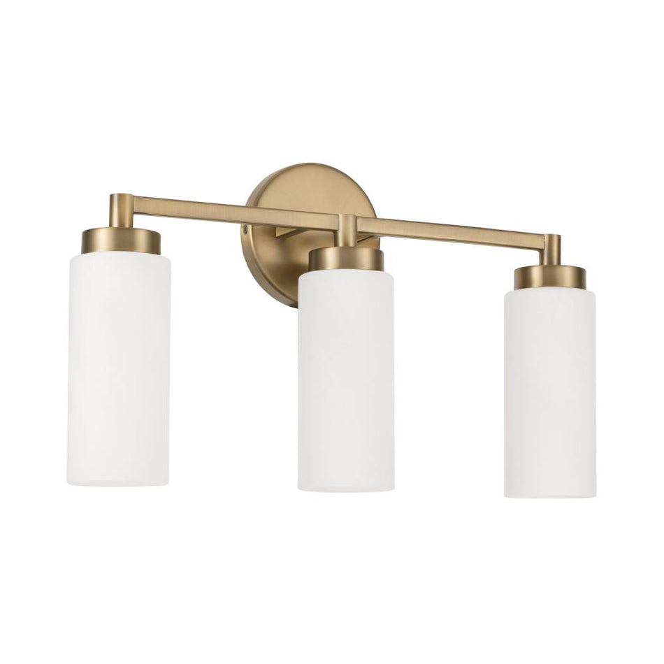 Transitional Vanity Light from the Alyssa Collection