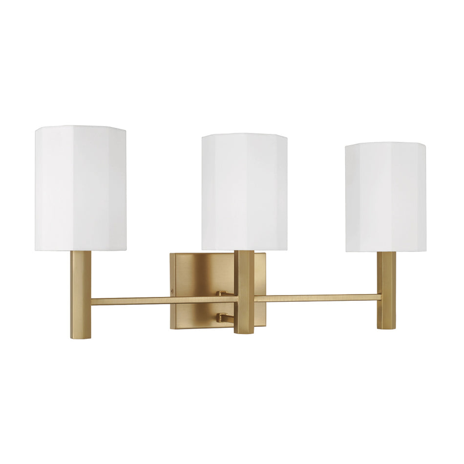 Transitional Vanity Light from the Adrian Collection