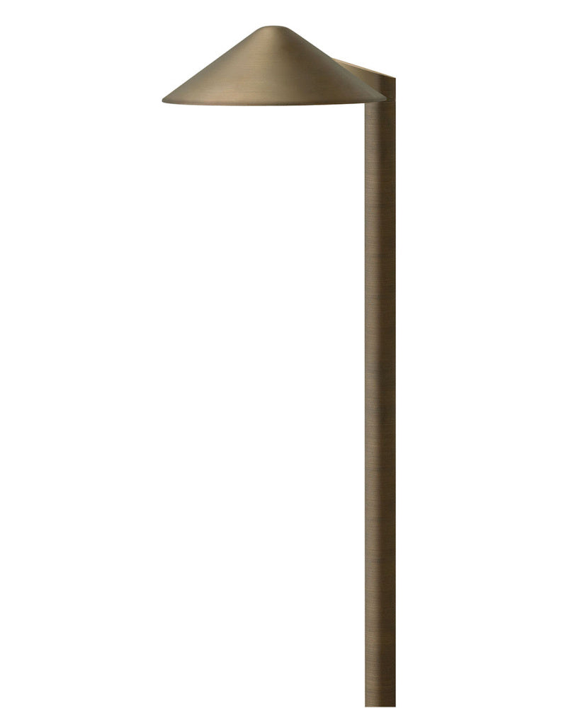 Traditional Path Light from the Hardy Island Round Side Mount Collection