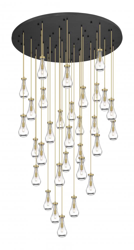 Multi Light Pendant from the Owego Collection