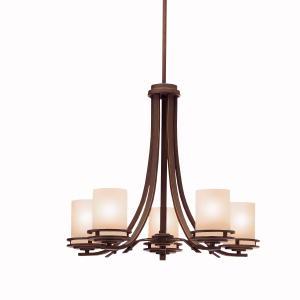 Country/Rustic 6 Light Chandelier from the Hendrik Collection