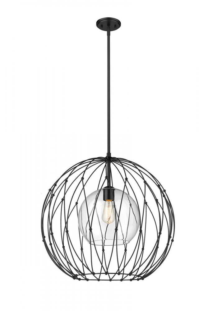 Transitional Down Pendant from the Elle Collection