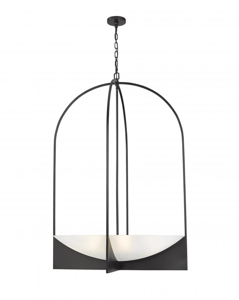 Contemporary 8 Light Chandelier from the Devon Collection