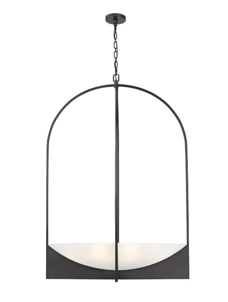 Z-Lite Devon 8 Light Chandelier - room setting alternate angle