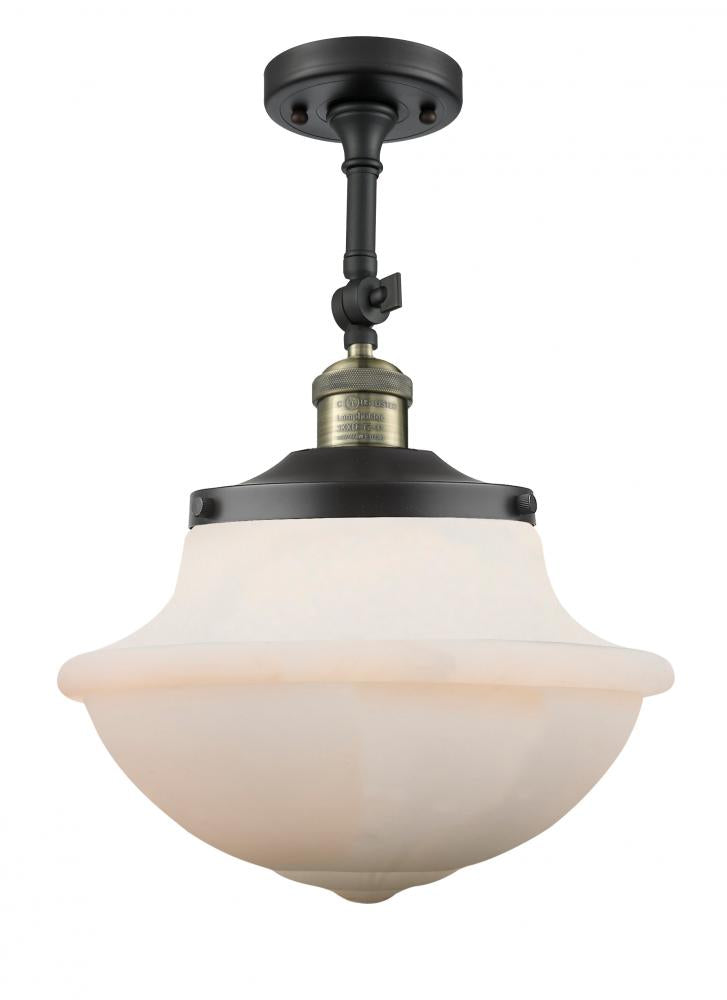 Traditional Semi-Flush Mount from the Bell Collection