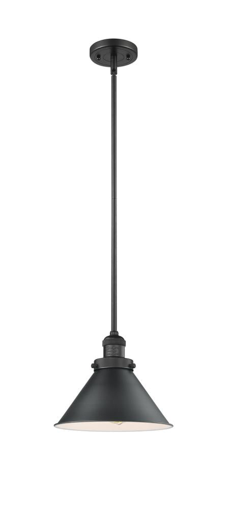 Traditional Down Mini Pendant from the Briarcliff Collection