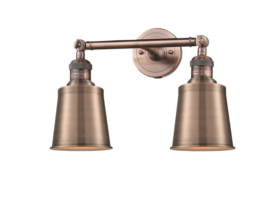 Traditional Vanity Light from the Addison Collection