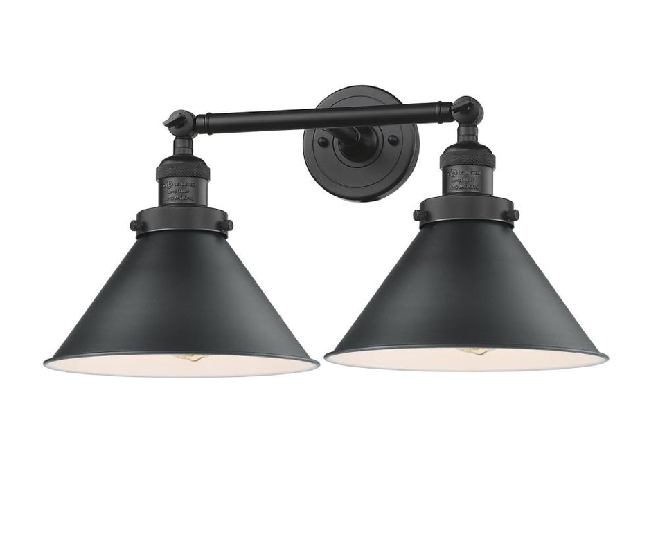 Traditional Vanity Light from the Railroad Collection