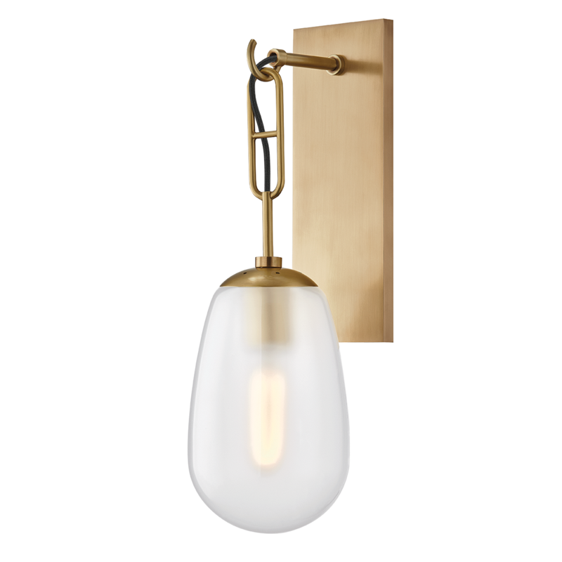 Transitional Wall Sconce from the Bruckner Collection