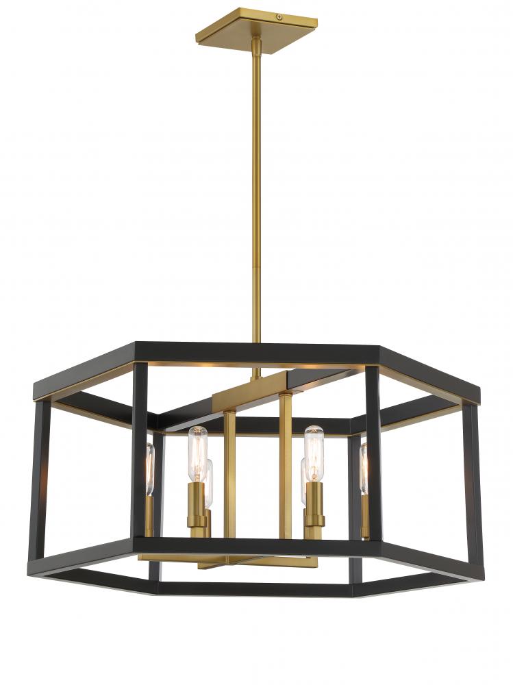 Modern Multi Light Pendant from the Union Estates Collection