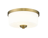 Transitional Drum Shade Flush Mount from the Arlington Collection
