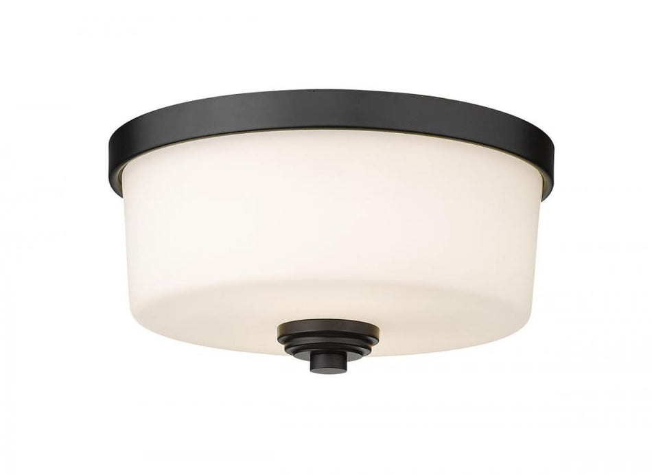 Transitional Drum Shade Flush Mount from the Arlington Collection