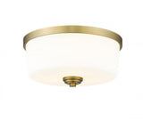 Transitional Drum Shade Flush Mount from the Arlington Collection