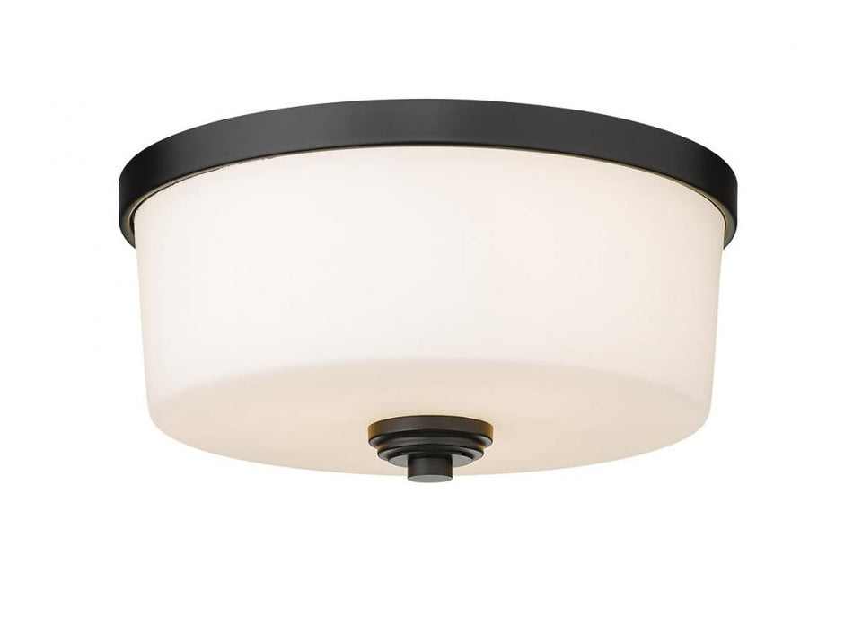 Transitional Drum Shade Flush Mount from the Arlington Collection