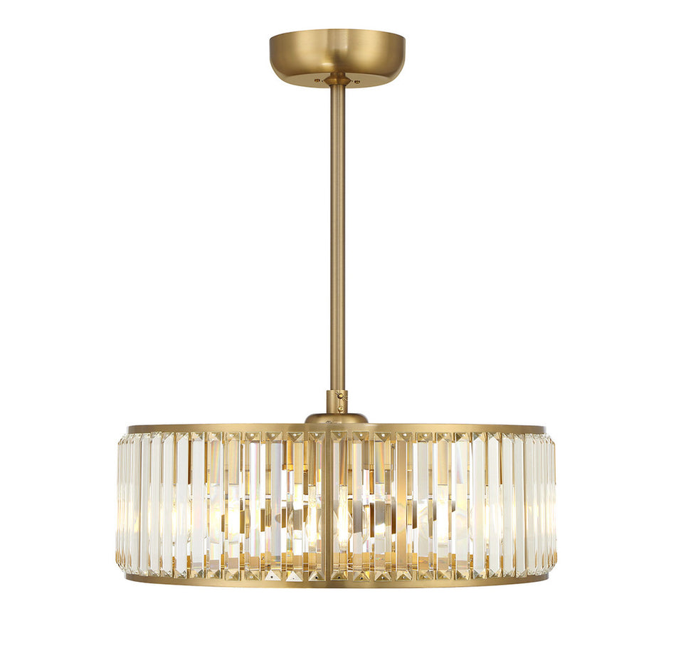 Contemporary Fandelier from the Janus Collection