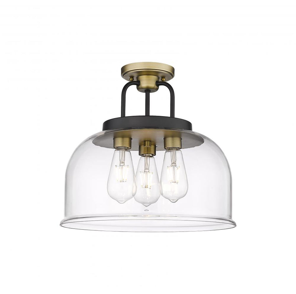 Bowl Flush Mount from the Kahana Collection