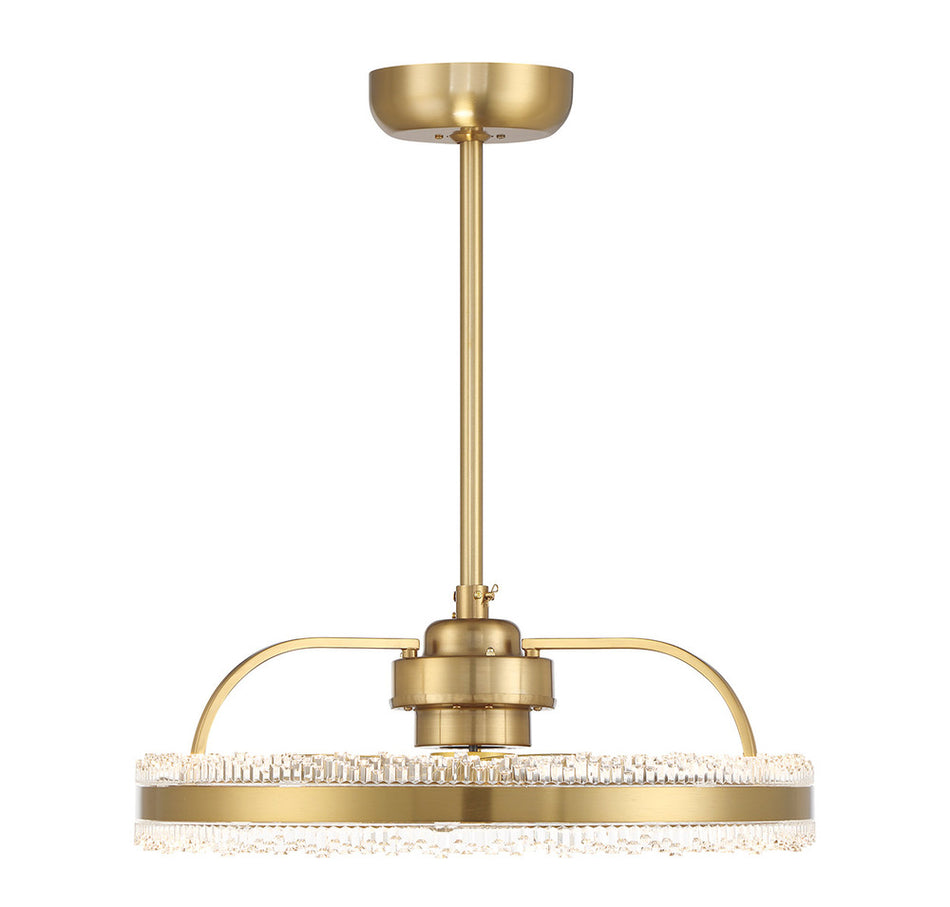 Contemporary Fandelier from the Corona Collection