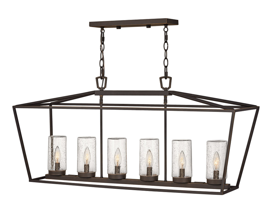 Traditional 6 Light Chandelier from the Alford Place Collection
