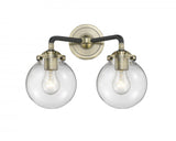 Transitional Vanity Light from the Beacon Collection