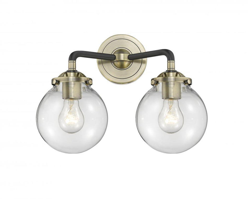 Transitional Vanity Light from the Beacon Collection