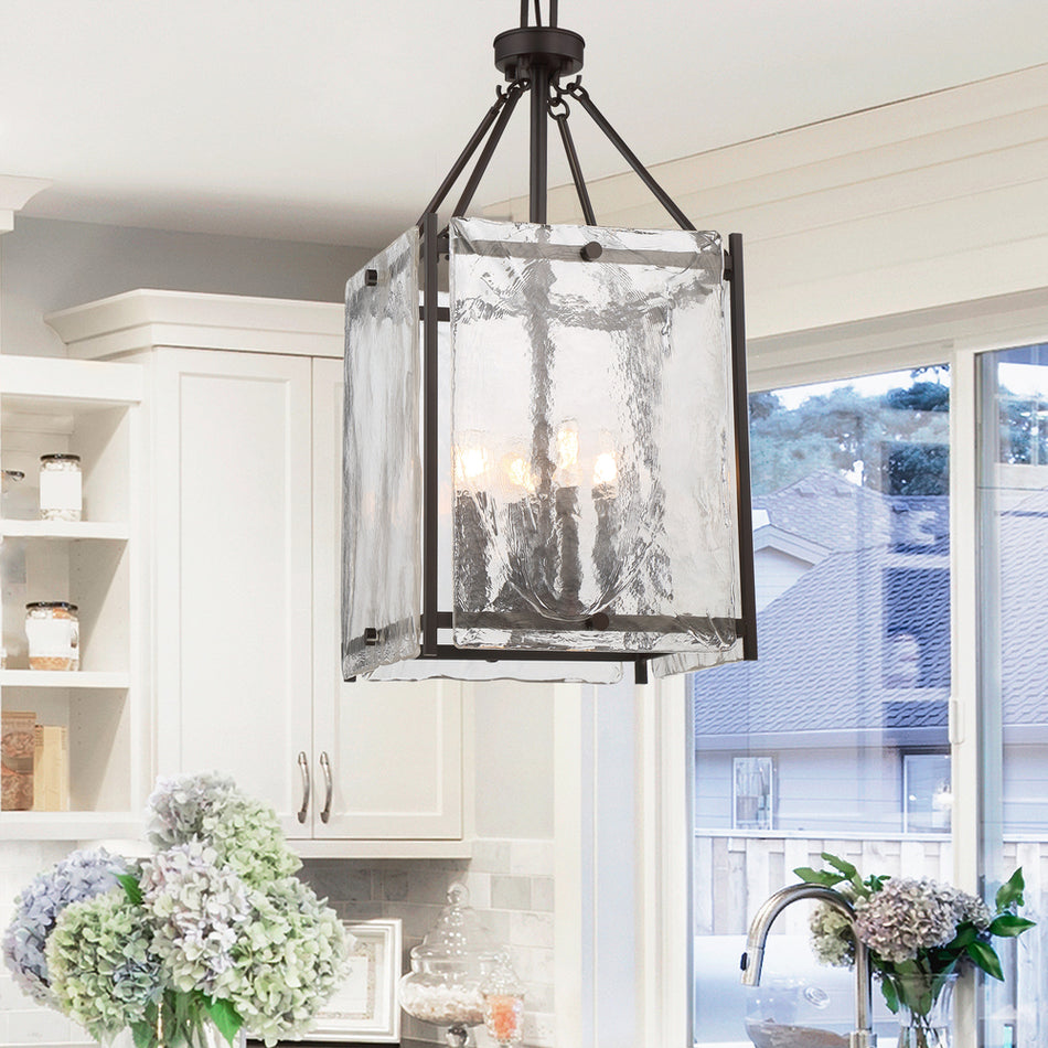 Traditional Up Pendant from the Glenwood Collection