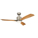 Contemporary Ceiling Fans With Light from the Ridley II Collection
