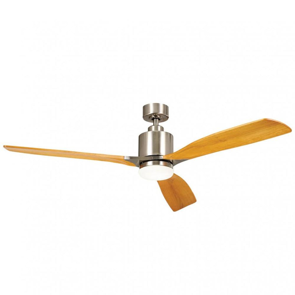 Contemporary Ceiling Fans With Light from the Ridley II Collection