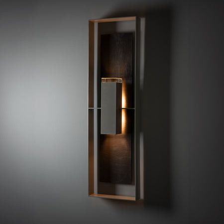 Contemporary Wall Light from the Shadow Box Collection