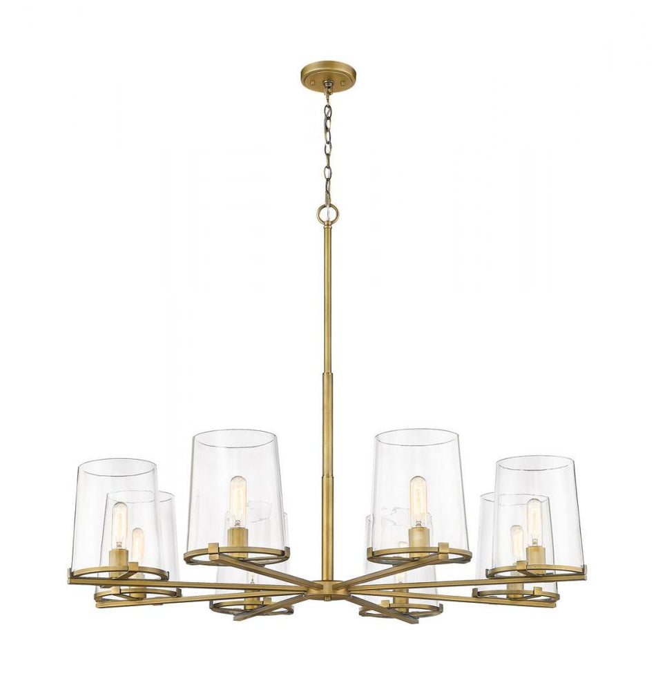 Transitional 9 Light Chandelier from the Callista Collection