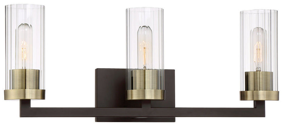 Transitional Vanity Light from the Ainsley Court Collection