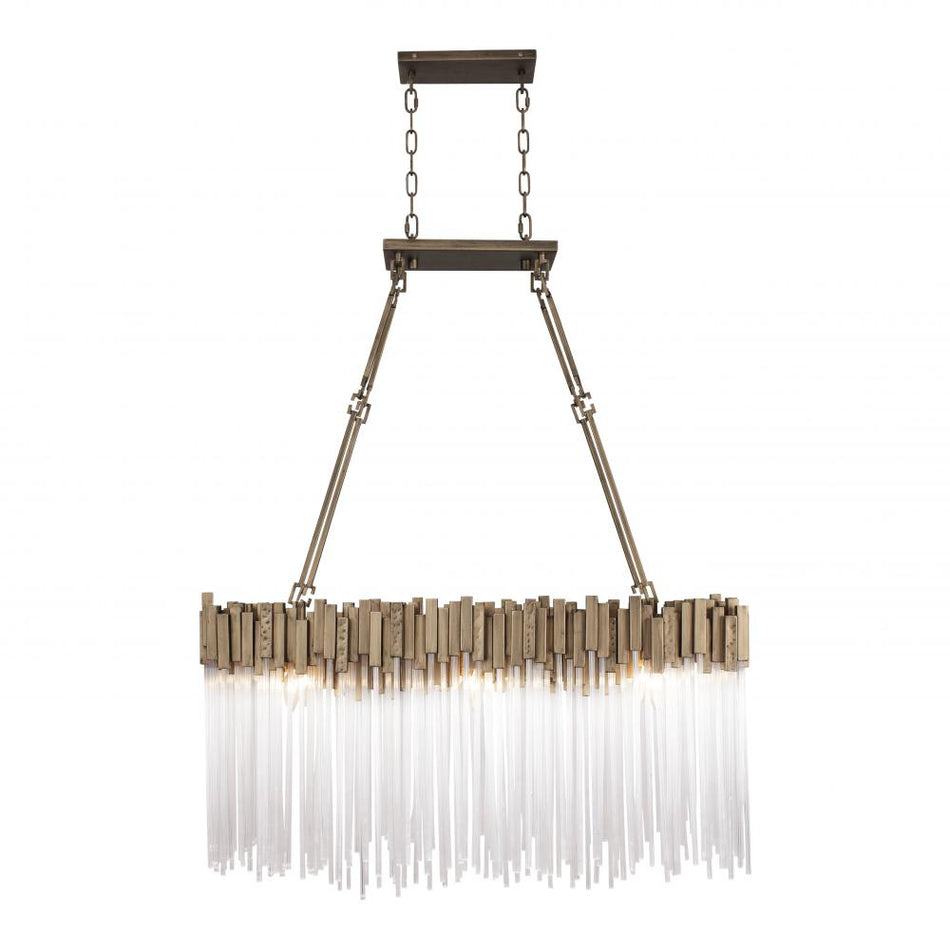 Contemporary Down Pendant from the Matrix Collection
