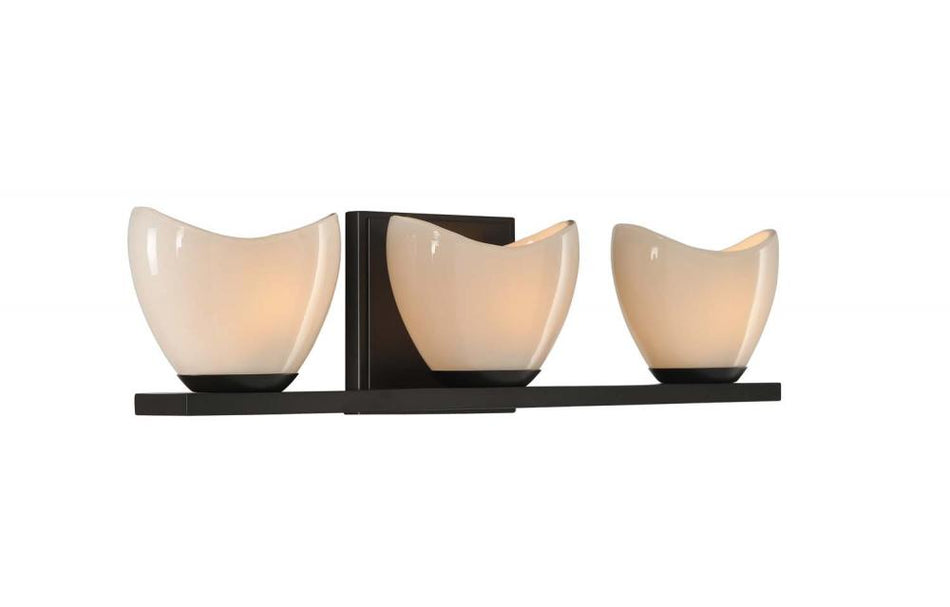 Transitional Vanity Light from the Vero Collection