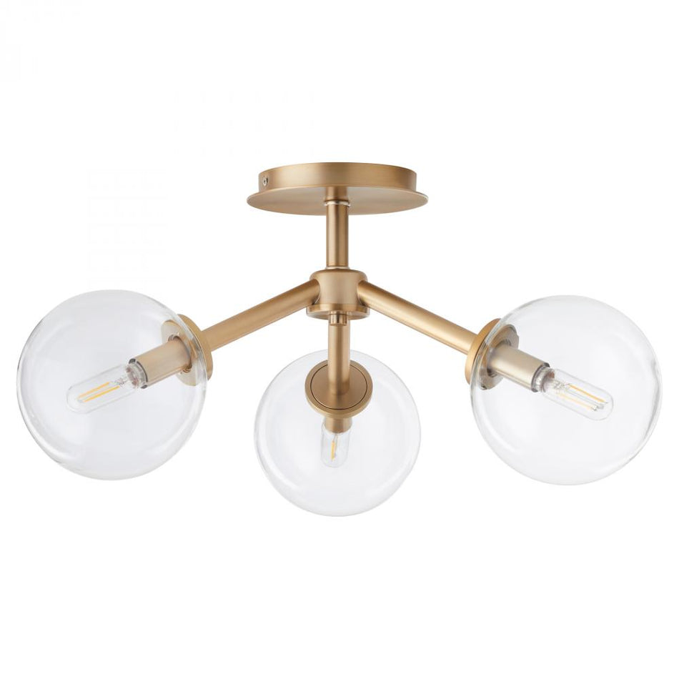 Transitional Semi-Flush Mount from the Rovi Collection