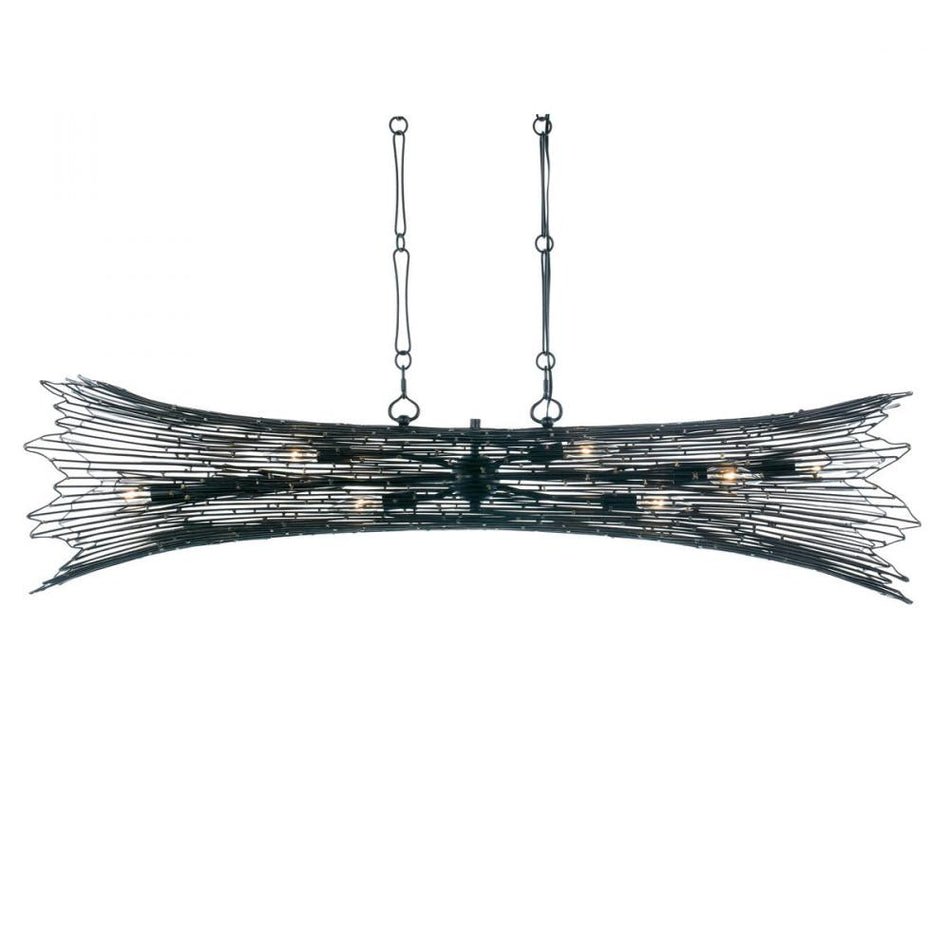 Contemporary Multi Light Pendant from the Rikki Collection