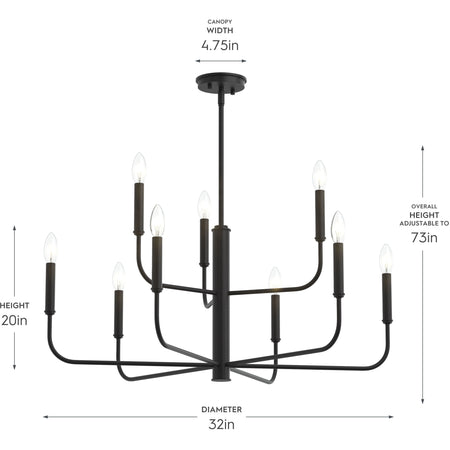 P400449-191 9-L Chandelier