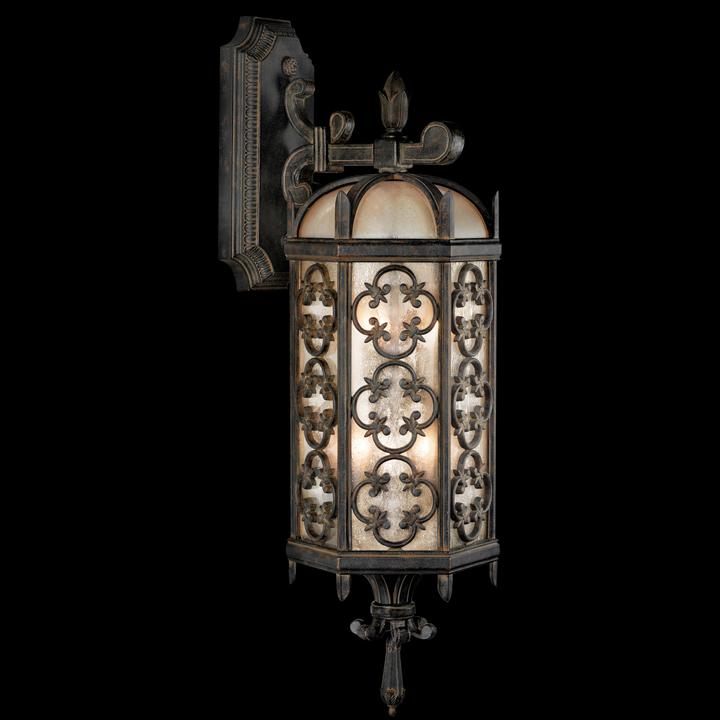 Traditional Wall Lantern from the Costa Del Sol Collection